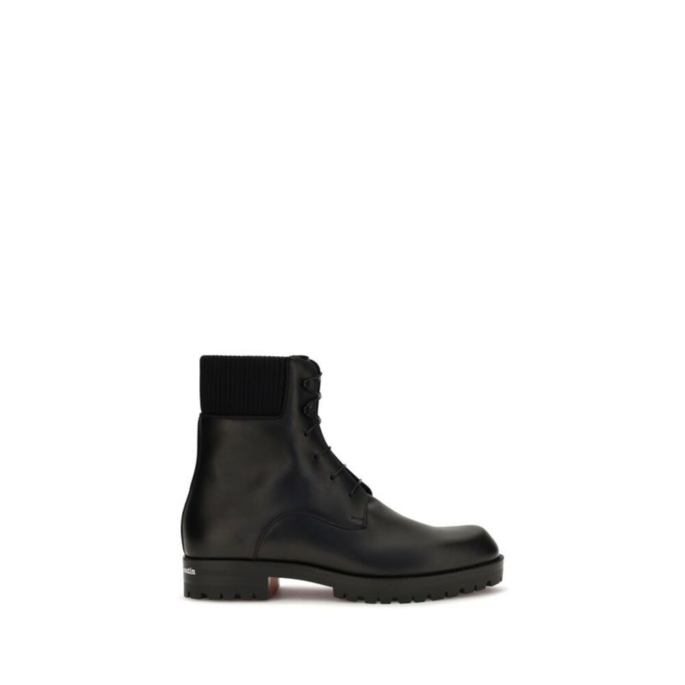 Christian Louboutin Men Trapman Tct 2 Leather Ankle Boots